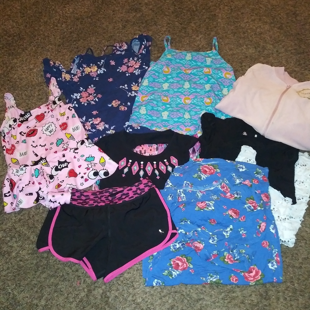 Little girls 10/ 12 L BUNDLE